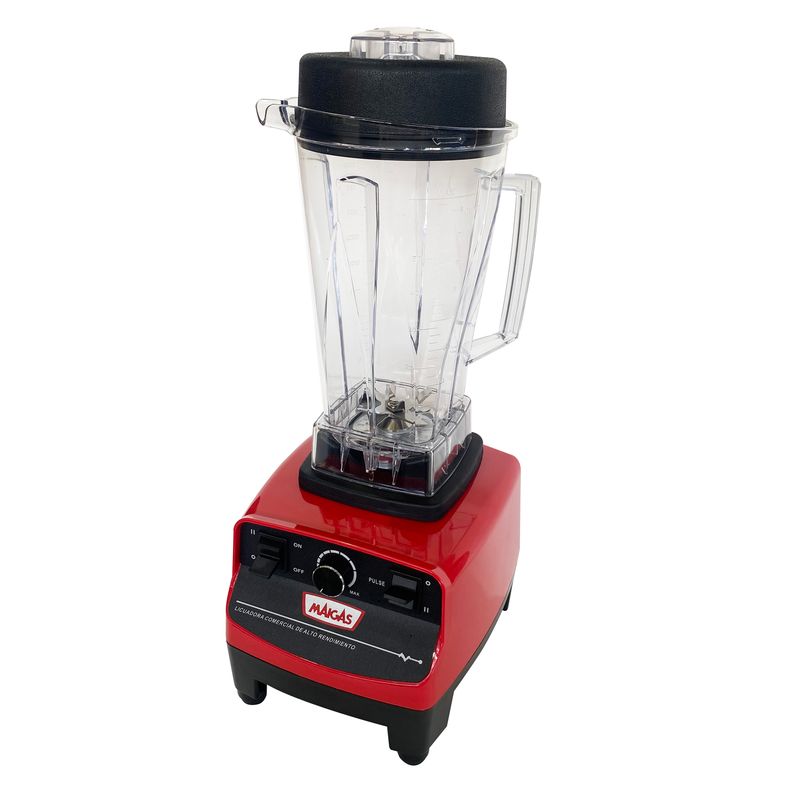 MAIGAS - Licuadora Industrial 2 Litros Roja Maigas TSTM767R