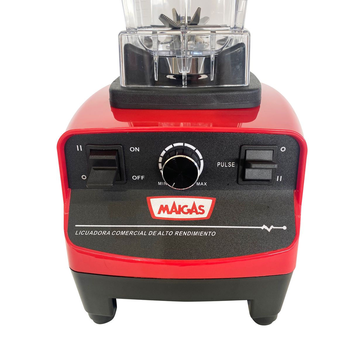 MAIGAS - Licuadora Industrial 2 LT 13 Velocidades Roja Twister TSTM767R