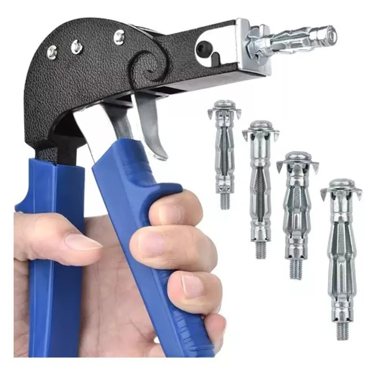 MUNDO MAGIA - Herramienta Anclaje Pared Hueca Tarugo Araña 72pcs