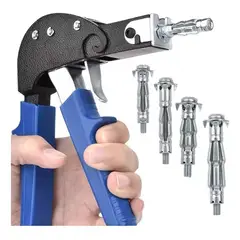 MUNDO MAGIA - Herramienta Anclaje Pared Hueca Tarugo Araña 72pcs