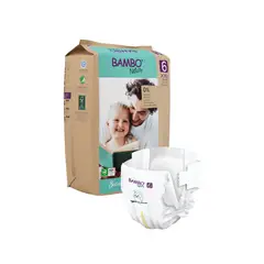 BAMBO NATURE - Pañal Eco-friendly 6 - XXL - X20 pañales