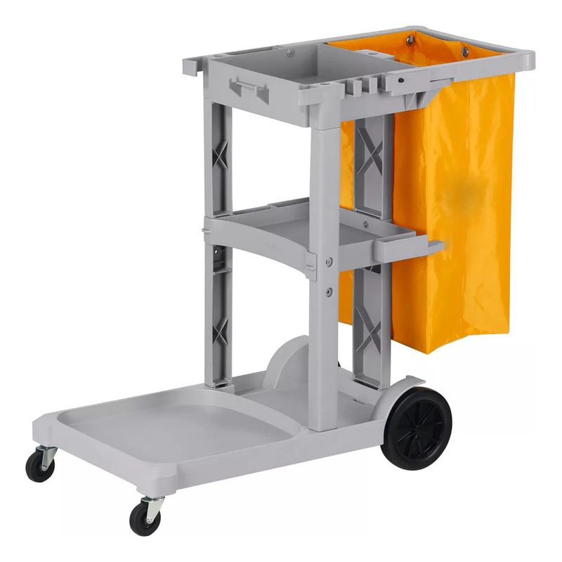 U BUY - Carro De Aseo Porta Útiles Con Tapa Y Bolsa 5211996cm