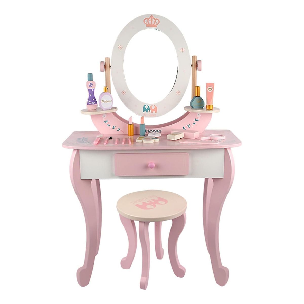 U BUY - Tocador Infantil Para Niñas Y Niños Rosado