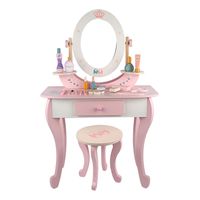 Tocador Infantil Para Niñas Y Niños Rosado