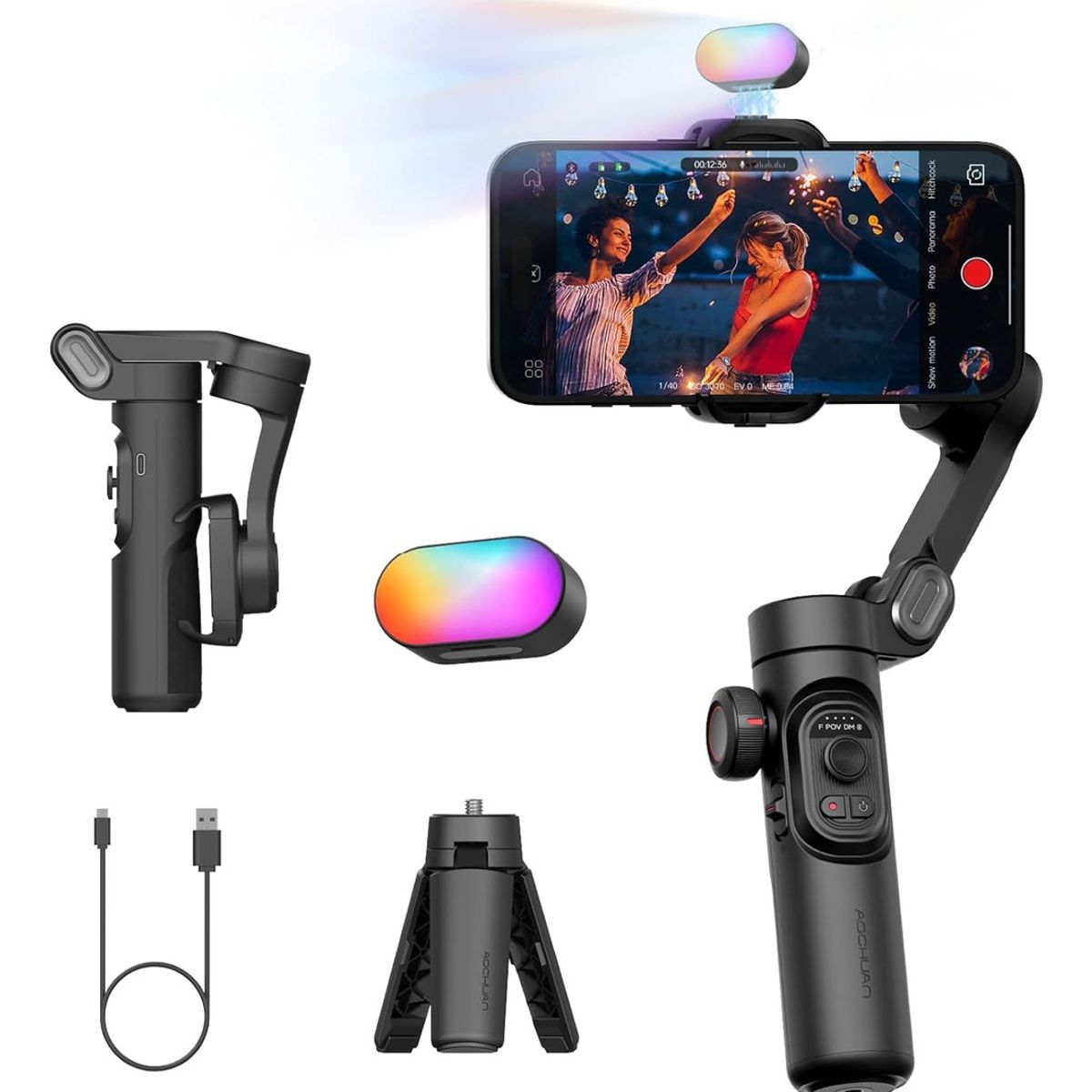 U BUY - Estabilizador De Cardán Plegable Para Teléfono Inteligente