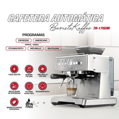 Imagen 2 del producto Cafetera Automática BaristaKaffee TH-170EMi