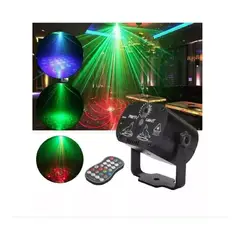 MUNDO MAGIA - Láser Proyector Luz Disco Led Rgb Fiestas 60 Patrones