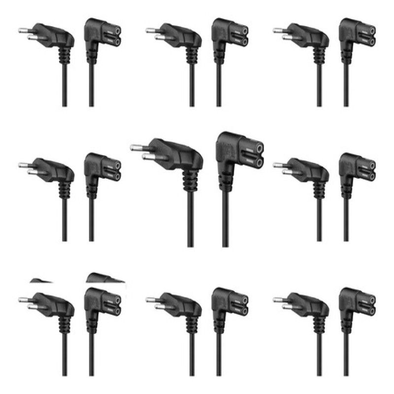 VENTION - 10cables De Poder Tv Blanco2m Premium Smarttv Corriente Tip8