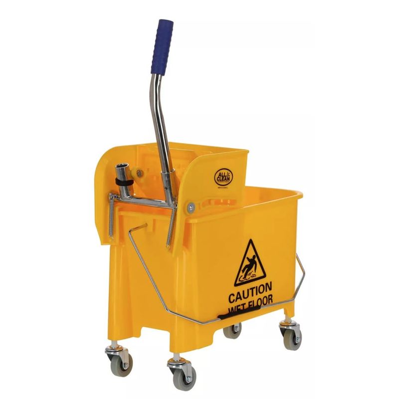 GENERICO - Carro Estrujador Aseo Amarillo 20 L Luster
