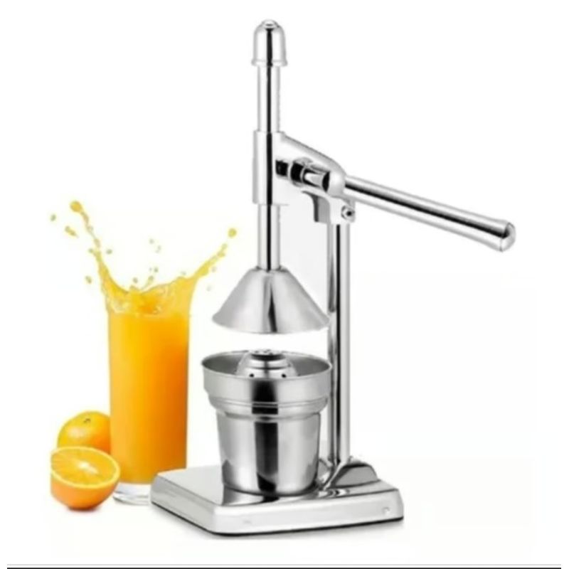 GENERICO - Exprimidor Manual Saca Jugo Acero Inoxidable