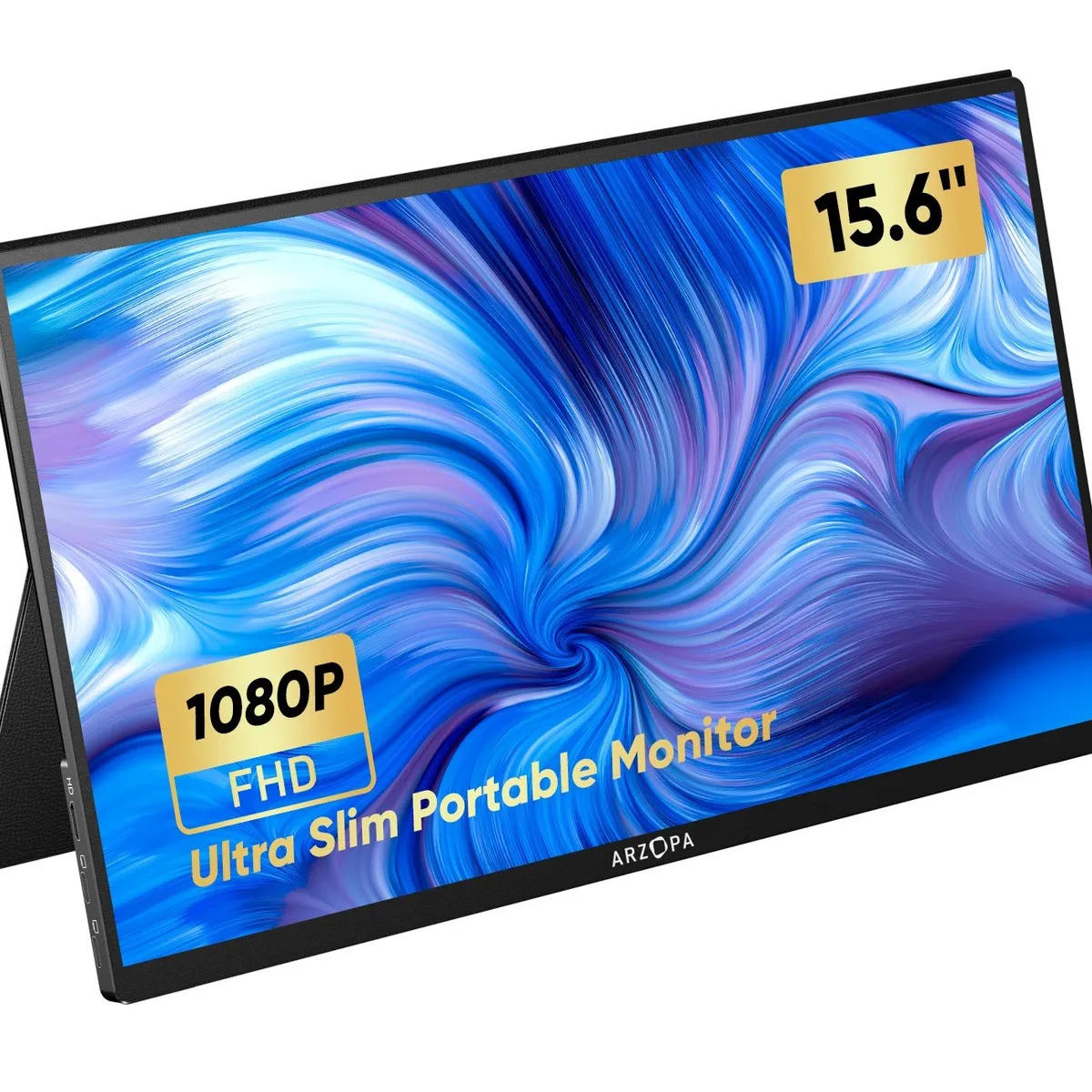 ARZOPA - Monitor Portátil 15.6 Full Hd - Hdmi Con Parlante A1 Gamut