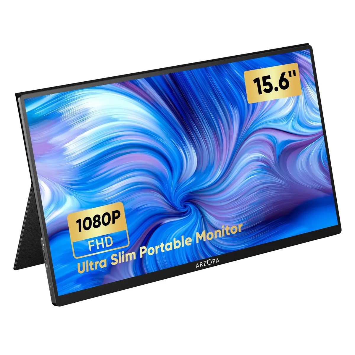 ARZOPA - Monitor Portátil 15.6 Full Hd - Hdmi Con Parlante A1 Gamut