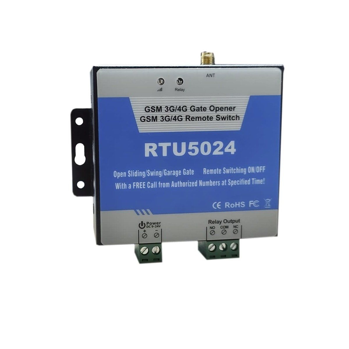 CASTLETEC - Abre portón rele celular remoto 4G RTU5024