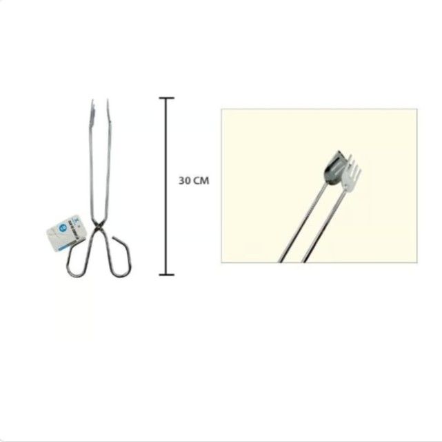 Pinza De Metal De 30Cm Cocina