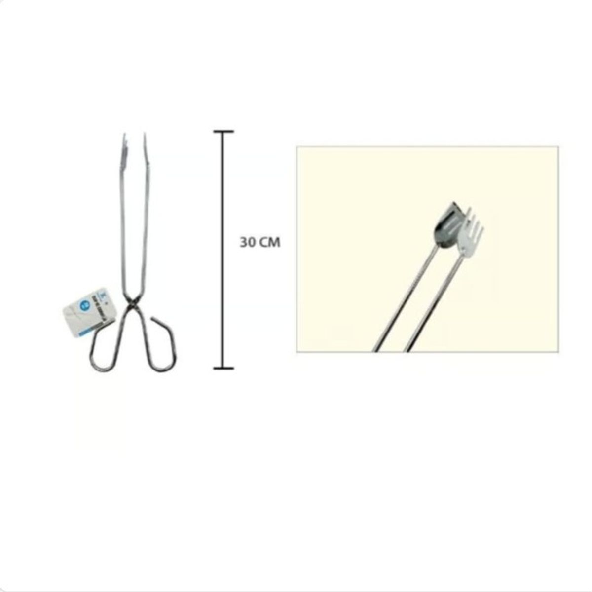 GENERICO - Pinza De Metal De 30Cm Cocina