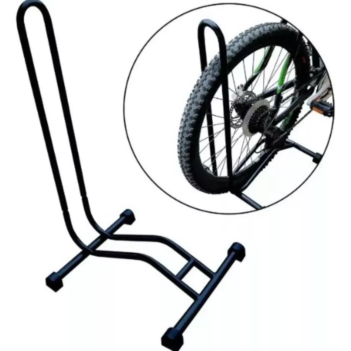 MUNDO MAGIA - Soporte Estacionamiento De Bicicleta Vertical Bicicletero