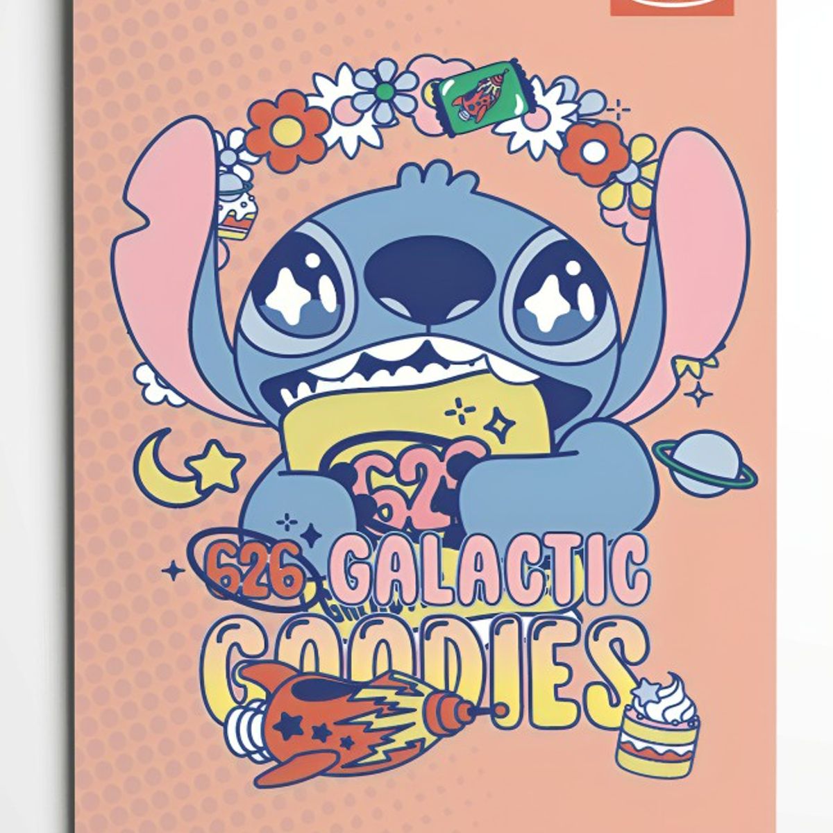 ARTEL - PACK 6PCS CROQUERA 21X32 80HJ  STITCH  SPRING ARTEL 2856