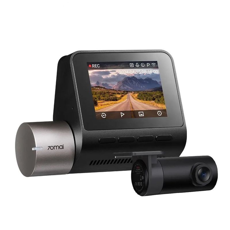 70MAI - DVR Set Cámara para Carro 4k 1944P con cámara Trasera 70mai A510-1