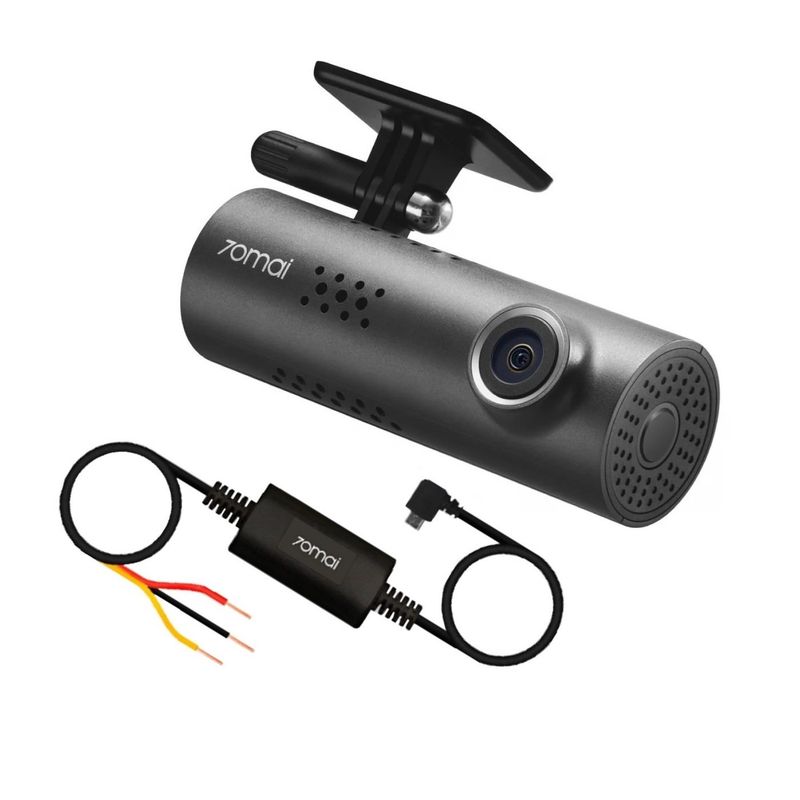 70MAI - DVR Camara Carro WiFi Dash Cam 3 70Mai M200 con kit cableado UP02
