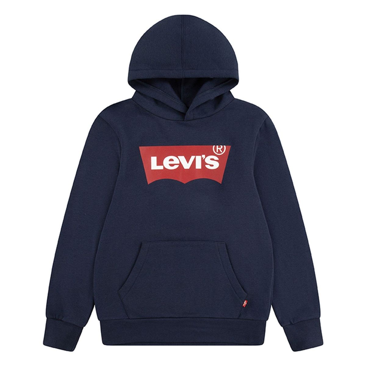 LEVIS - Poleron Niño Hoodie Batwing Azul Levis