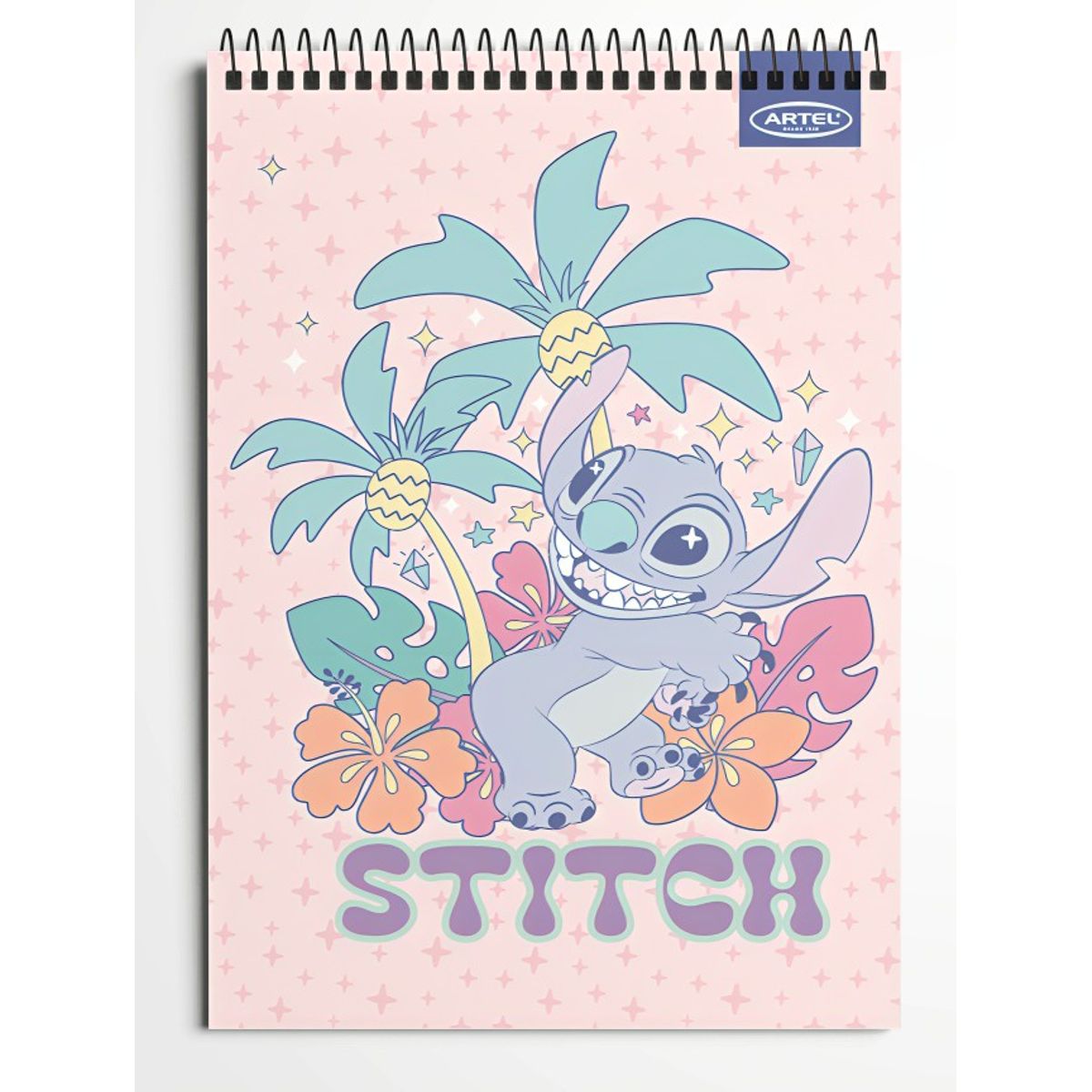 ARTEL - PACK 6PCS CROQUERA 21X32 80HJ STITCH PASTEL ARTEL 2858