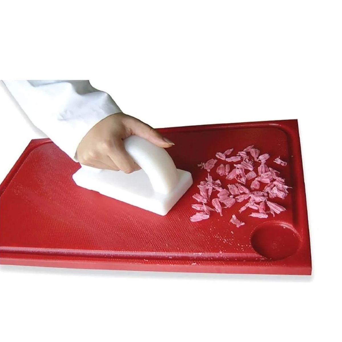 COOK IN - RASPADOR LIMPIADOR DE TABLAS COLOR BLANCO