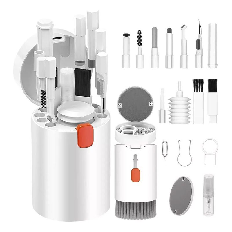 GENERICO - Kit Limpieza Electrónica 20-en-1 Para Macbook iPad iPhone