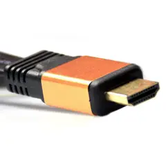 GENERICO - CABLE HDMI 20 MTS. V 1.4, M/M, PLANO, CONEC. BAÑO ORO