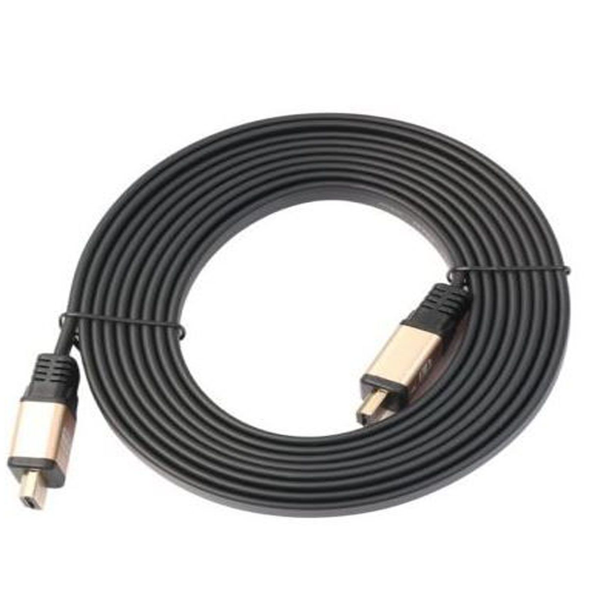 GENERICO - CABLE HDMI 20 MTS. V 1.4, M/M, PLANO, CONEC. BAÑO ORO