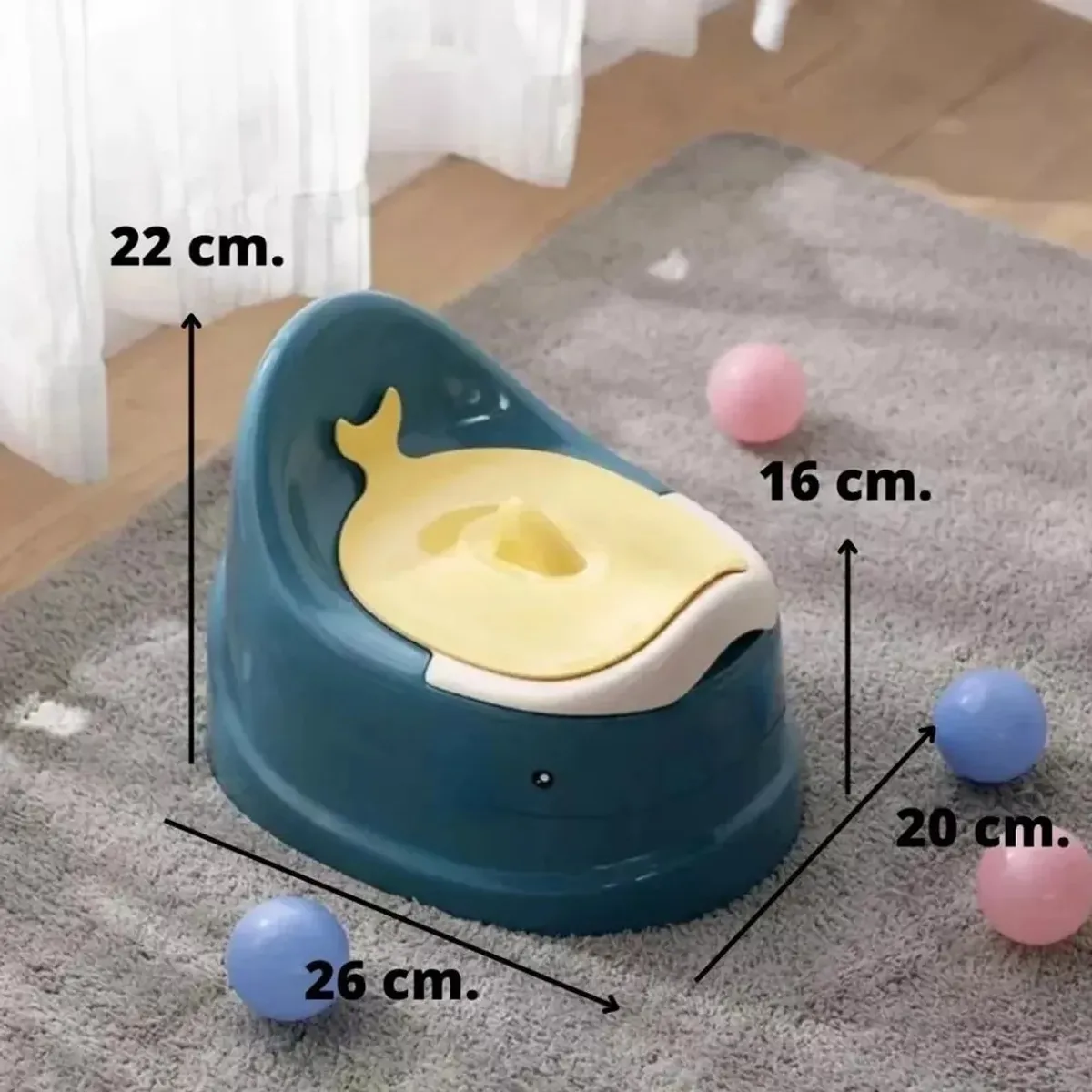 GENERICO - Pelela Bacinica Asiento Aprendizaje Niño Y Niña Baño Bebé