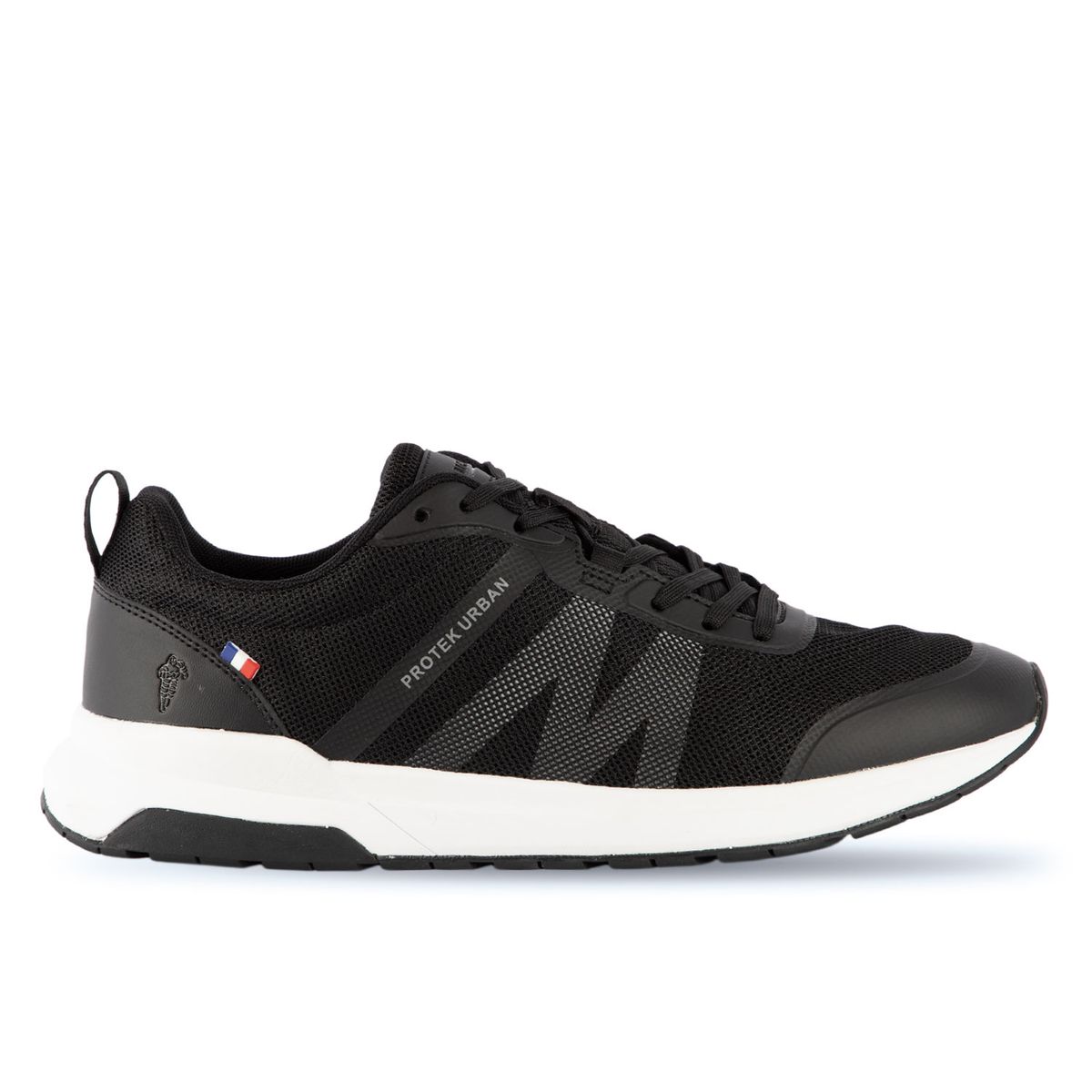 MICHELIN FOOTWEAR - Zapatilla Urbana Casual Negro Gris Hombre Michelin Pu15