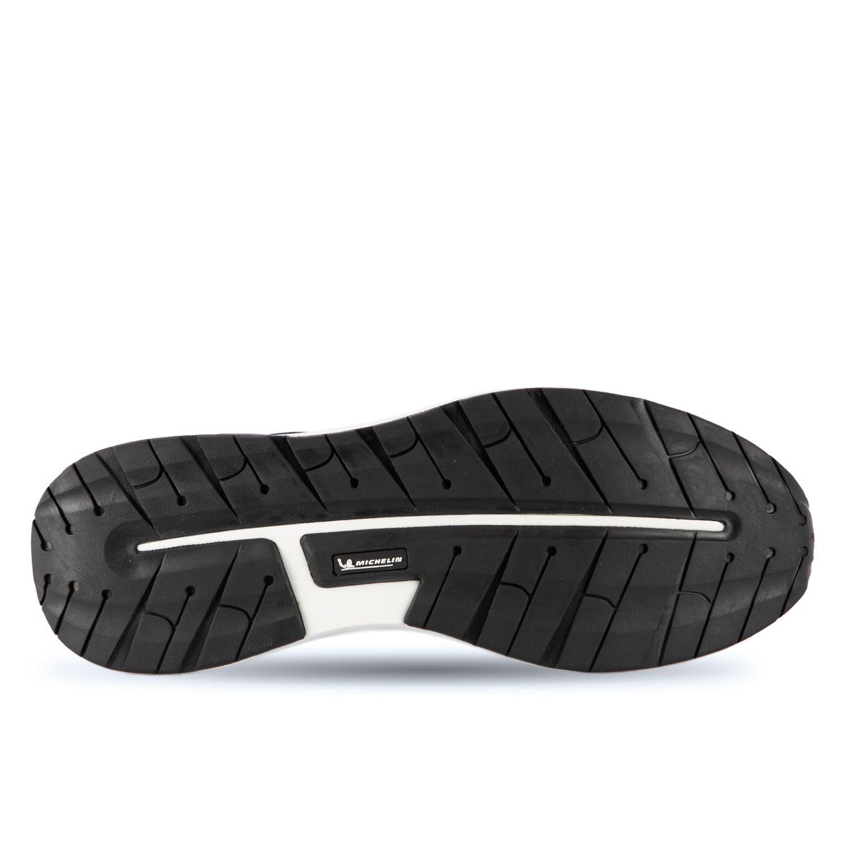 MICHELIN FOOTWEAR - Zapatilla Urbana Casual Negro Gris Hombre Michelin Pu15