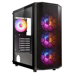 BITFENIX - Gabinete ​​Garen ATX 4 ventiladores Negro