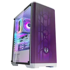 BITFENIX - Gabinete ​​Nova Mesh SE ATX 4 Ventiladores Púrpura Blanco