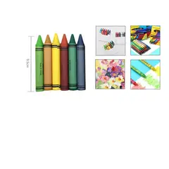 GENERICO - Lápices de Cera 18pcs