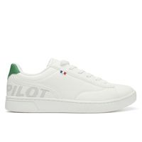 Zapatilla Casual Urbana Mujer Blanco Verde Michelin Ps14