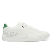 Zapatilla Casual Urbana Hombre Blanco Verde Michelin Ps14