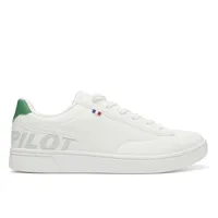 Zapatilla Casual Urbana Hombre Blanco Verde Michelin Ps14