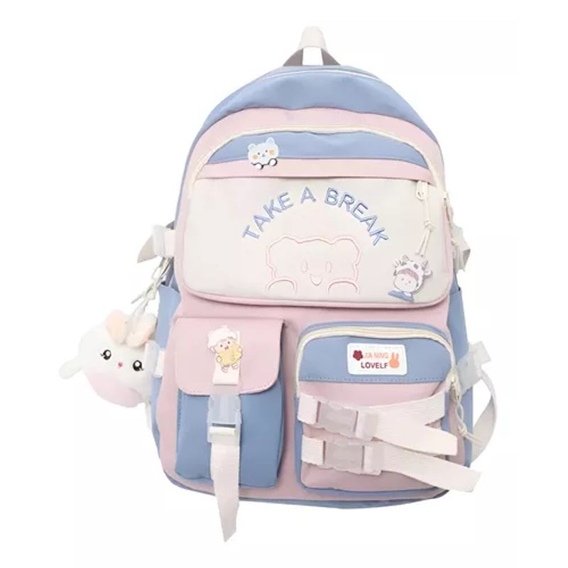 GENERICO - Mochila Bolso Juvenil Escolar Ligera Multiuso 15l