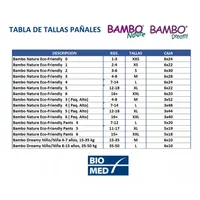 Pañal Eco-friendly 4 Paquete Alto L De 7 A 14 K