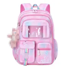 GENERICO - Mochila Niña Escolar Juvenil Con Accesorios Cute