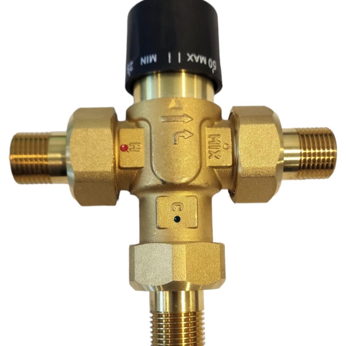 GENERICO - Válvula Mezcladora Termostática Media Pulgada 10 Bar