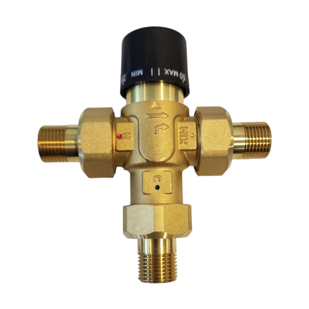 GENERICO - Válvula Mezcladora Termostática Media Pulgada 10 Bar