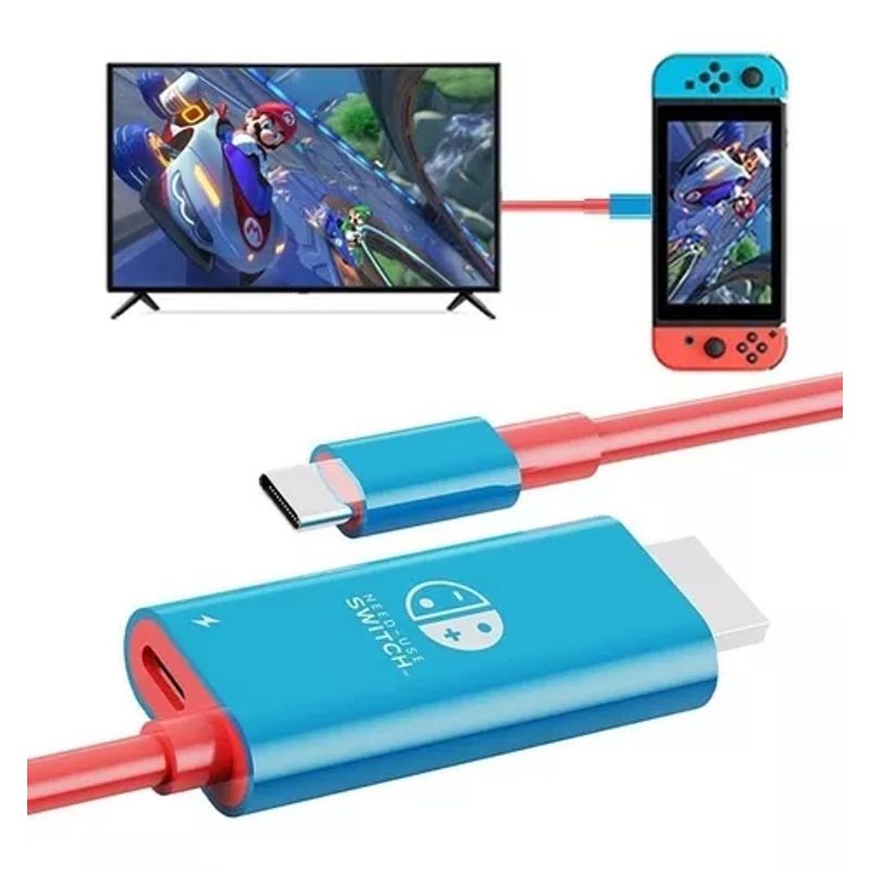GENERICO - Cable Adaptador Tipo C A Hdmi Para Tv Nintendo Switch  Oled