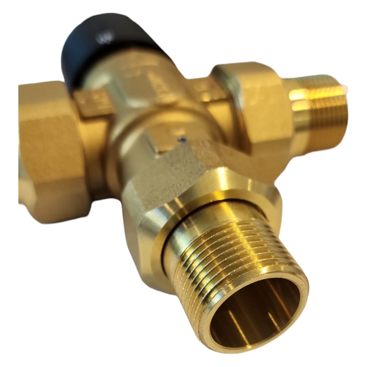 GENERICO - Válvula Mezcladora Termostática Tres Cuartas Pulgadas 10 Bar