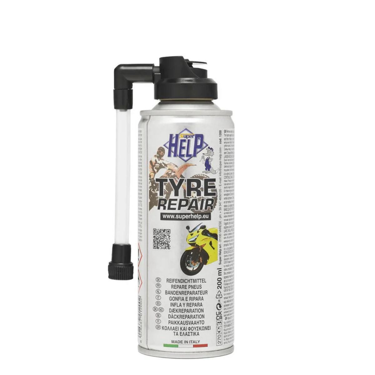 GENERICO - Repara Pinchazo Super Help 200 Ml