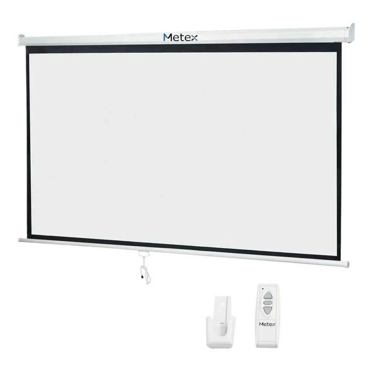 METEX - Telon Electrico 2,44Ancho X 1,83 Alto 2control Remoto