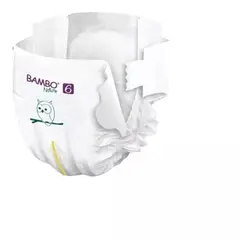 BAMBO NATURE - Pañal Eco Friendly 6 Paquete Alto Talla Xxl