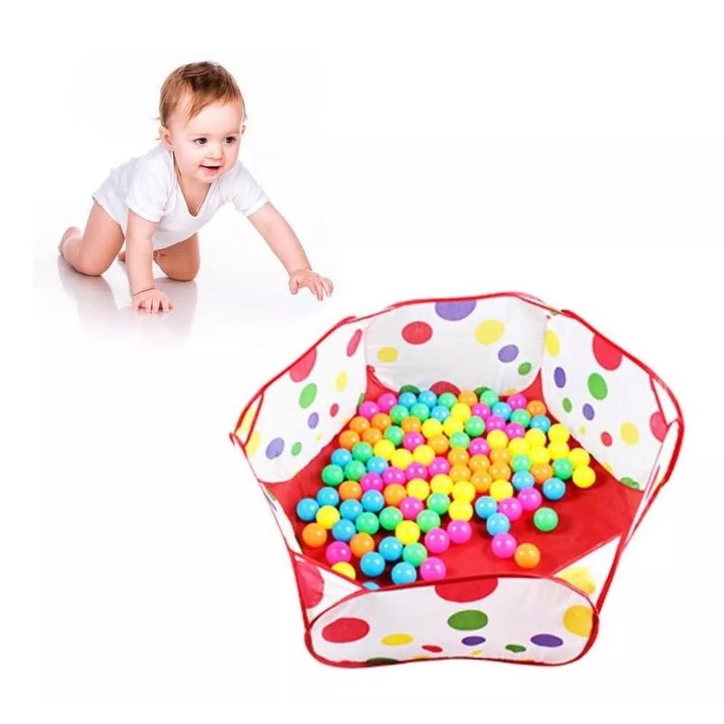 GENERICO - Pack 50 Pelotas Plásticas Para Piscina Colores