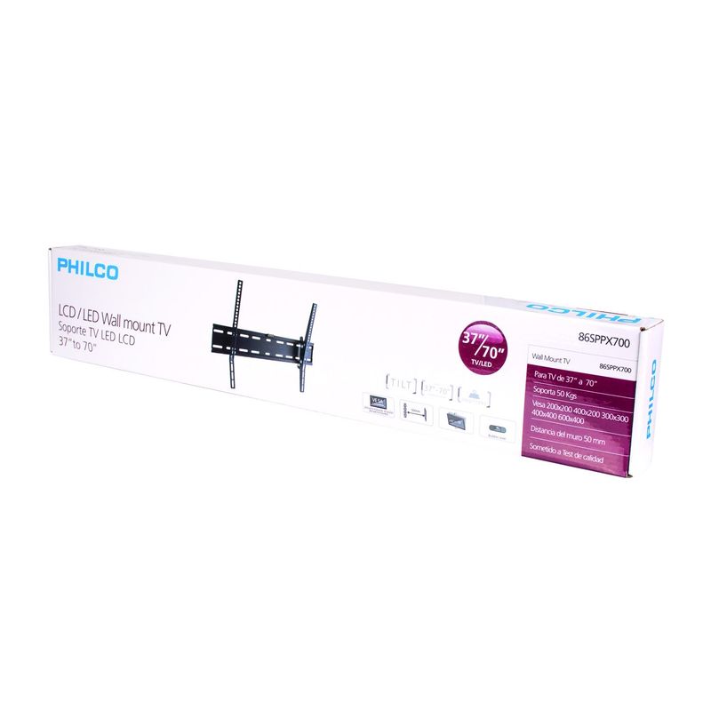 PHILCO - SOPORTE LCD - LED PARA 37 A 70 PULGADAS FIJO AL MURO